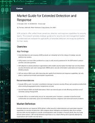 Guía de mercado de Gartner<sup>®</sup> 2024 para detección y respuesta extendidas