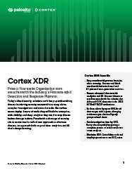 Ficha técnica de Cortex XDR